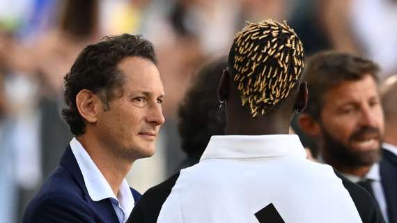 J. ELKANN, Per la Juventus anno zero. Pogba, dispiace