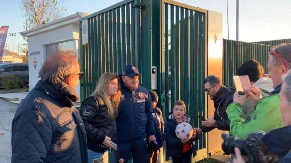 VIDEO FV, Prima seduta per Iachini: folla di tifosi