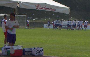 S. PIERO A SIEVE, Allenamento iniziato