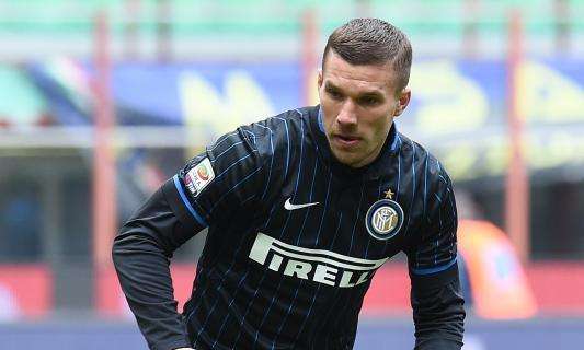 SERIE A, Icardi e Podolski espugnano il 'Friuli', Inter 7°