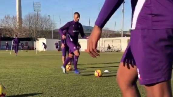 FOTO, L'allenamento odierno della Fiorentina