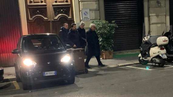 FOTO FV, Intanto a Milano si rivede l'ex ds Corvino