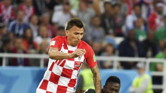 CRO-DAN 1-1, Al 45' Mandzukic risponde a Jorgensen