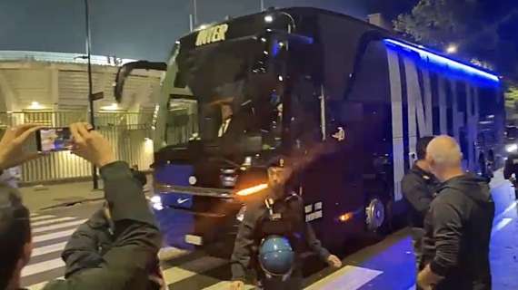 VIDEO FV, L'Inter è arrivata al Franchi: le immagini