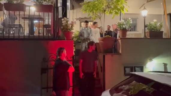 Bove e la cena con gli ex compagni della Fiorentina: le immagini esclusive di FirenzeViola
