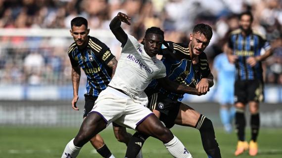 Pisa-Fiorentina 0-0, un'occasione per parte: a Nzola risponde Kean