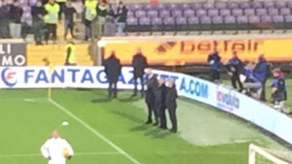 FOTO FV, Nedved e i vertici Juve fanno giro di campo