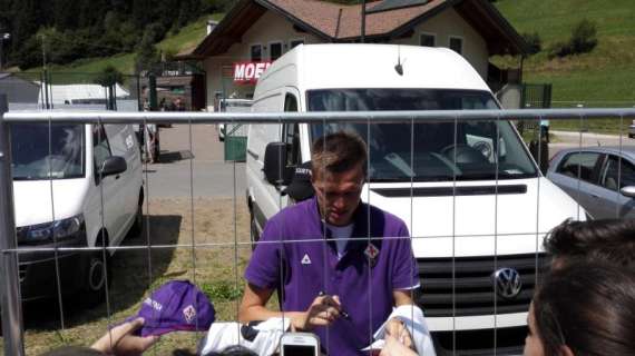 FOTO FV, Badelj, Ilicic e i giovani agli autografi