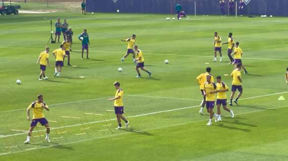 VIDEO FV, Viola in campo. In gruppo c'è anche Biraghi