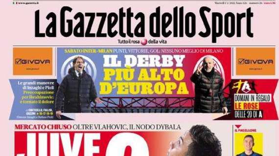 RASSEGNA STAMPA, Le prime pagine dei giornali