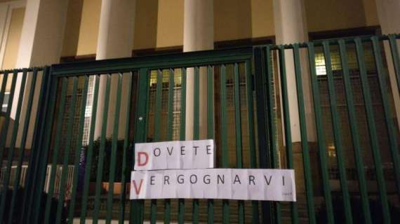 FOTO FV, Nuovo striscione anti-DV al Franchi