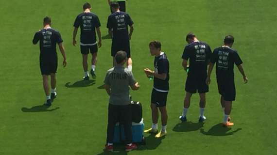 VIDEO FV, Chiesa in gol nell'allenamento azzurro