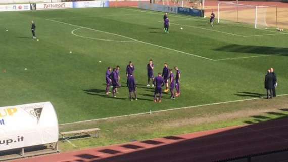 VIDEO FV, Riscaldamento dei viola a Viareggio