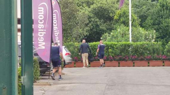 FOTO FV, Italiano è già arrivato al centro sportivo