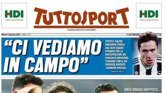 RASSEGNA STAMPA, Le prime pagine dei quotidiani