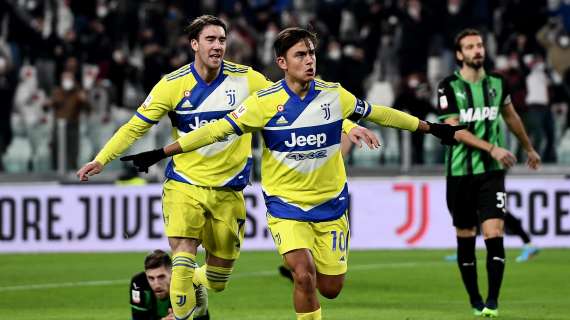 JUV-SAS, È 1-1 dopo 45': Traore risponde a Dybala