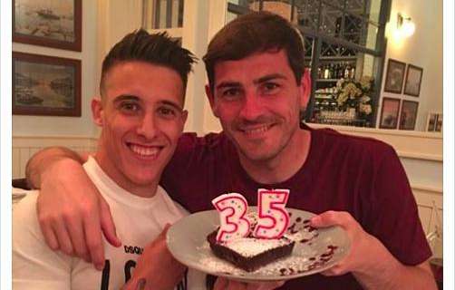 FOTO, Tello festeggia Casillas: "Auguri fenomeno!"