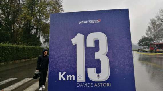 FOTO FV, Firenze Marathon: dedica per DA13