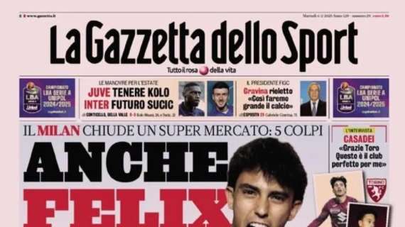 Rassegna stampa, ecco le prime pagine dei quotidiani sportivi italiani di oggi