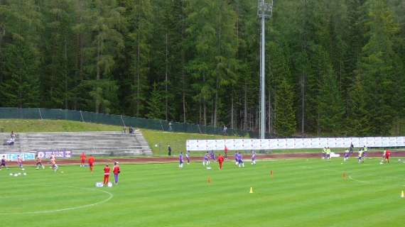 CORTINA, Classico "torello" per i giocatori viola