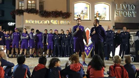 LIVE FV, SQUADRA  IN PIAZZA, ASTORI: "SARÒ CAPITANO". BABA: "FIRENZE CASA MIA"