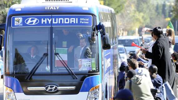 FIORENTINA, Le foto del nuovo pullman