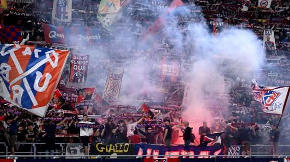 Il tifo organizzato del Bologna non sarà a Firenze: l'annuncio in protesta dei pochi biglietti