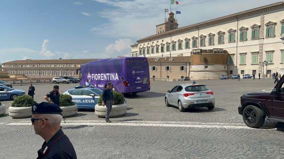 VIDEO FV, Fiorentina e Inter al Quirinale da Mattarella