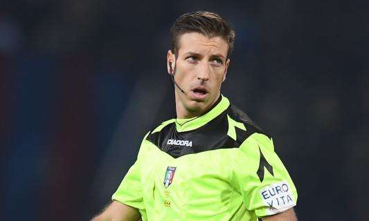 SERIE A, Gli arbitri della 28^: Juventus-Milan a Massa