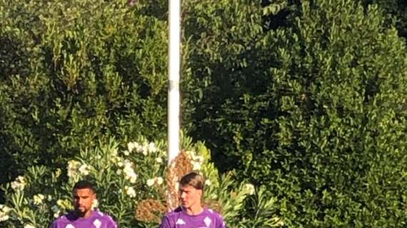 FOTO FV, Allenamento iniziato: viola vanno al Franchi