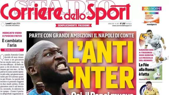 RASSEGNA STAMPA, Le prime pagine dei quotidiani