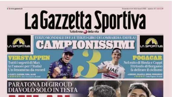 RASSEGNA STAMPA, Le prime pagine dei quotidiani