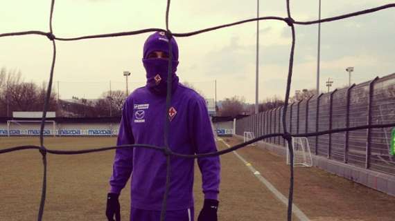 BEHRAMI, E il freddo fiorentino all'allenamento...