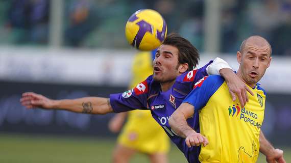 ROMA-FIORENTINA 0-0, Ci prova Mutu di testa