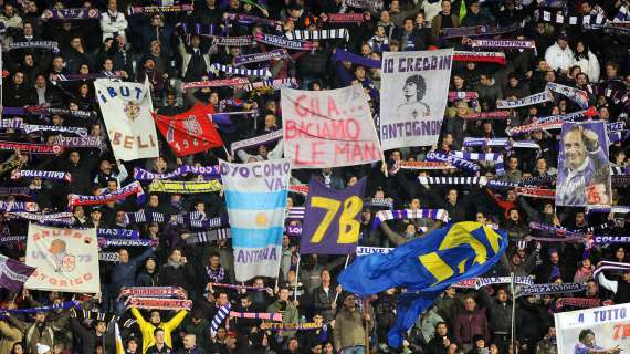 TIFOSI VIOLA, No processi, carica Firenze!