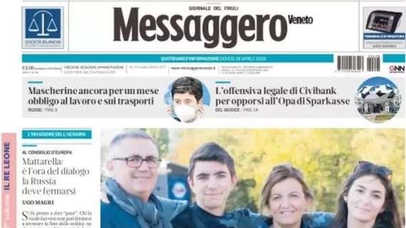 MESSAGG. VENETO, Vince l'Udinese dopo 15 anni