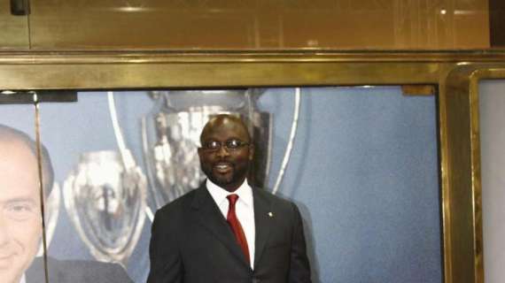 WEAH, L'ex Milan presidente della Liberia