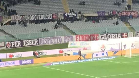 FOTO FV, In Fiesole appare: "Rispetto per Firenze"