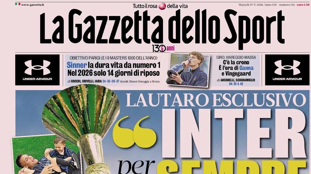 Rassegna stampa, ecco le prime pagine dei quotidiani sportivi 