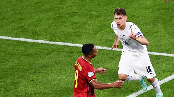 BELGIO-ITALIA, All'intervallo è 1-2: bel primo tempo