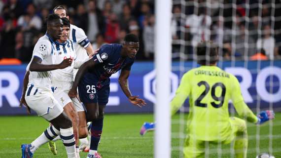 Champions, l'Atalanta viene spazzata via dal PSG 4-0. Inter ok con l'Ajax