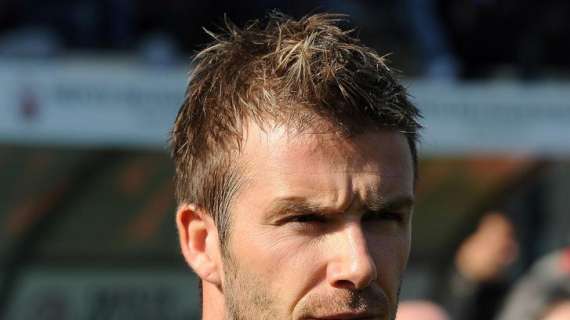 GAFFE BECKHAM, Spero che Milan vinca Champions