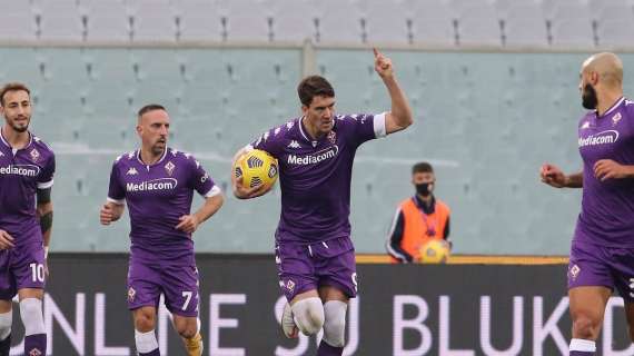 VLAHOVIC, Festeggia il gol: "Contro i pronostici"