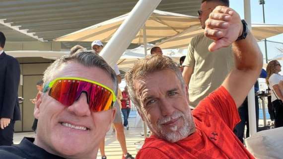 EX VIOLA, Bati e Vieri insieme in Qatar: ecco la foto