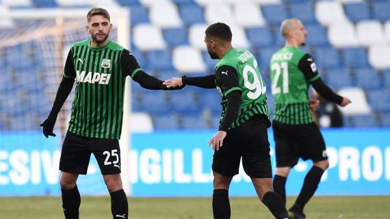 SERIE A, Sassuolo batte Samp 1-0: decide Berardi