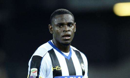 UDINESE, Tegola Zapata: starà fuori due mesi