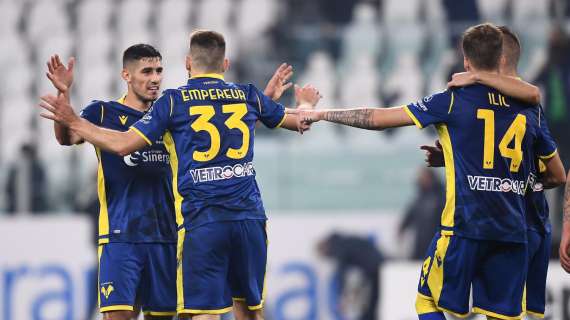 VERONA-BENEVENTO, Le formazioni ufficiali