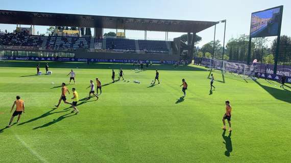 DAL V. PARK, ALLENAMENTO FINITO TRA PARTITELLA, STRETCHING E APPLAUSI DALLA TRIBUNA