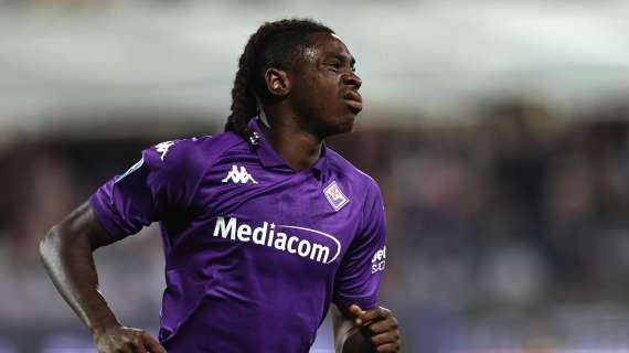 TOR-FIO 0-1, Moise Kean porta in vantaggio i viola