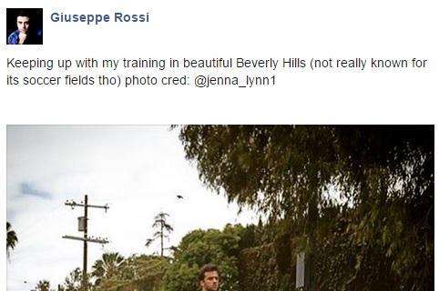 ROSSI, La preparazione continua a Beverly Hills